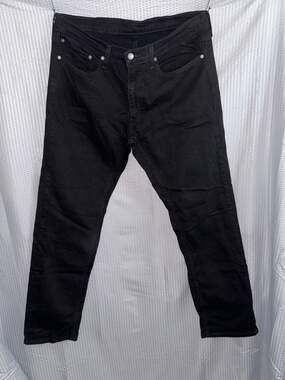 Levi's 559 Relaxed Straight Fit Black Jeans W36 L34